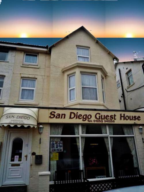 San Diego Guest House Blackpool Exterior foto
